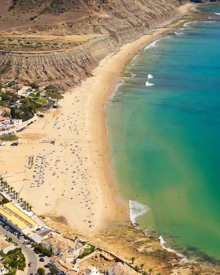 Casa da Avó — vista sobre Praia da Luz e o mar